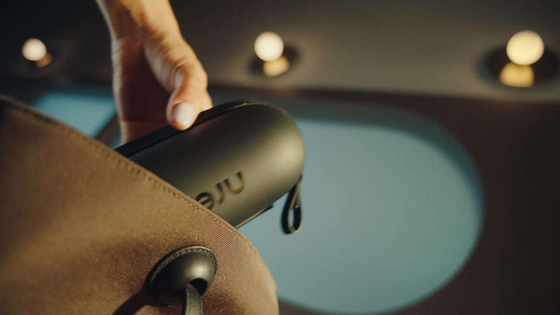 Product commercial close-up